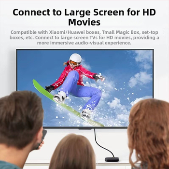 Kábel pre pripojenie set-top boxu k monitoru, HDTV, počítaču, televízoru a projektoru – dĺžka 1,5 m, medený dátový kábel s adaptérom, 3D dátový kábel