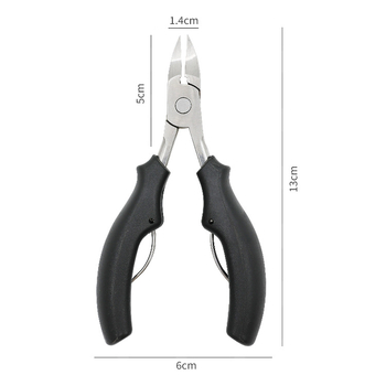 Clește pentru unghii de animale de companie, oțel inoxidabil, clește cioc de vultur, instrument de pedicură, pentru unghii încarnate