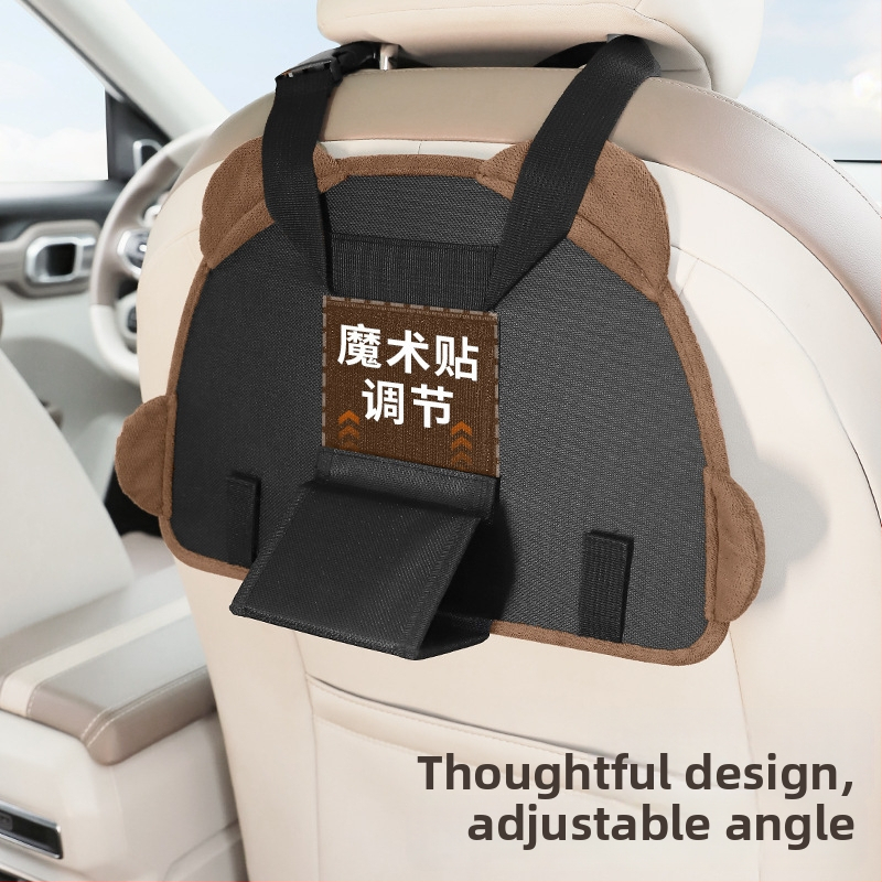 Držiak na tablet pre zadnú opierku automobilu, montáž na sponu, univerzálna kompatibilita áut