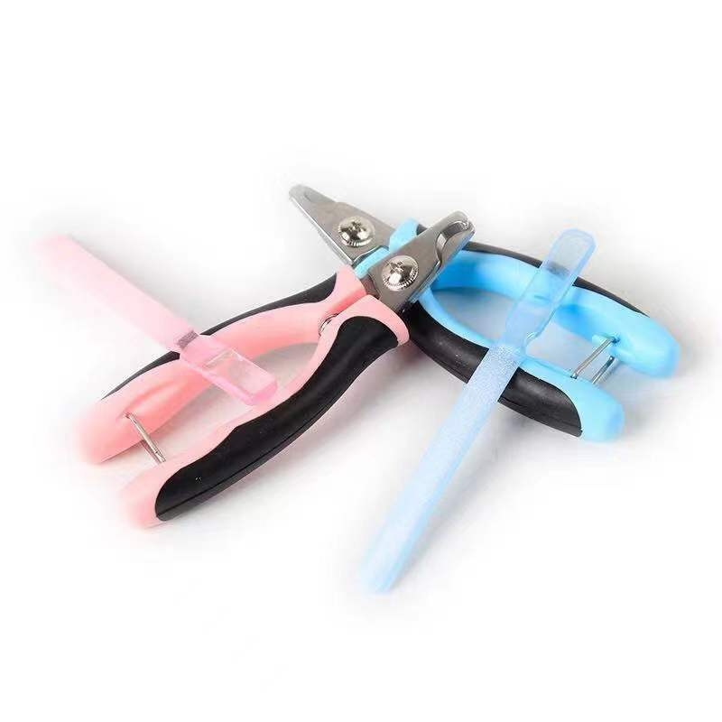 Clește de unghii Dele pentru câini, cu pilă (Material: Plastic + oțel inoxidabil; Brand: Dele; Potrivit pentru: Câini)