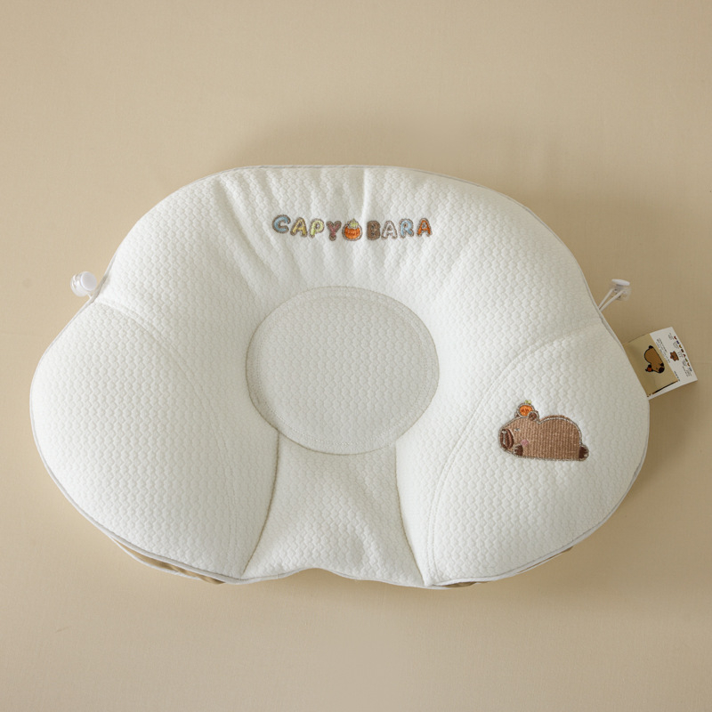 Бебешка оформяща възглавничка, кръгла форма, Lyocell влакна, височина 1–5 см, подходяща за бебета, други функционални възглавници