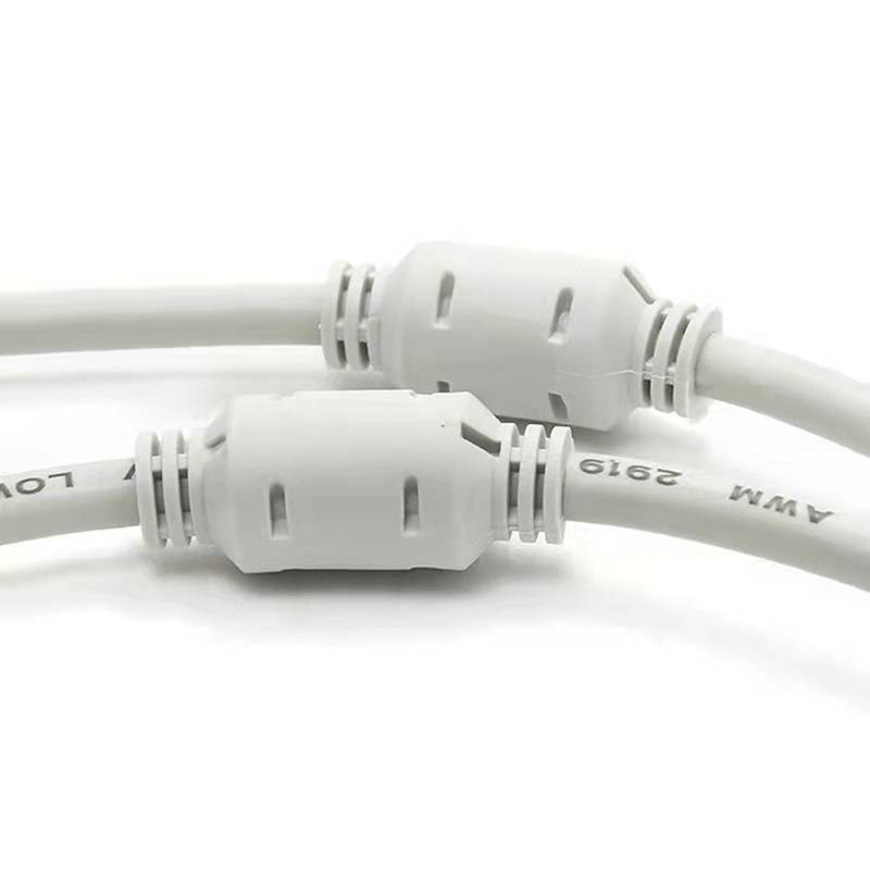 VGA splitter kábel 1:2, adaptér kábel, meď, vstrekované spracovanie, pre PC