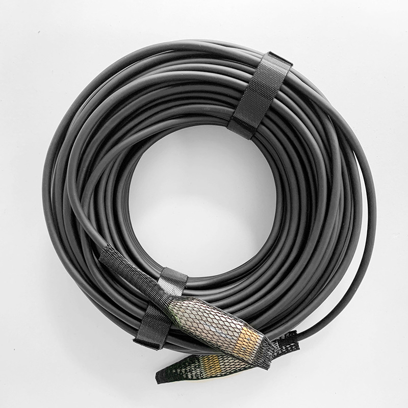 Оптичен HDMI кабел 2.0, 4K60Hz, за свързване на компютър към телевизор, AOC HDMI кабел, златни контакти, дължина 10–100 м