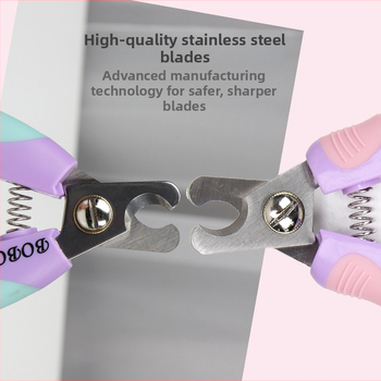 Kliešte na nechty pre domáce zvieratá, nerezová oceľ, značky Bobo, pre psov, balenie 100 kusov