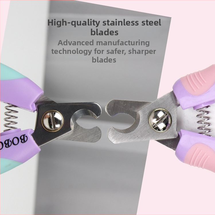 Kliešte na nechty pre domáce zvieratá, nerezová oceľ, značky Bobo, pre psov, balenie 100 kusov