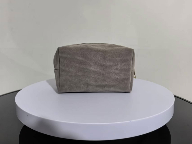 osemuholníková velúr kozmetická taška na domáce skladovanie s polyesterovou podšívkou