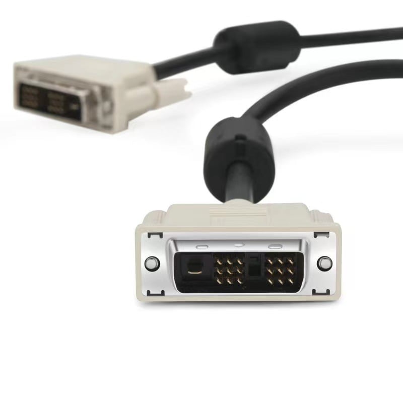 Cablu DVI, interfață DVI18+1/18+1, conductor din cupru, model YH130, pentru computer personal