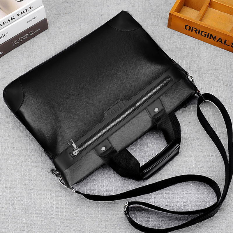 Biznesa soma — PU materiāls, 14 collu klēpjdators, PU iekšējā odere, piemērota biznesa ceļojumiem