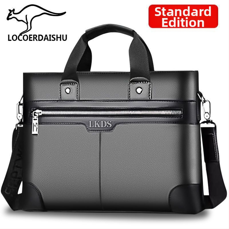 Biznesa soma — PU materiāls, 14 collu klēpjdators, PU iekšējā odere, piemērota biznesa ceļojumiem