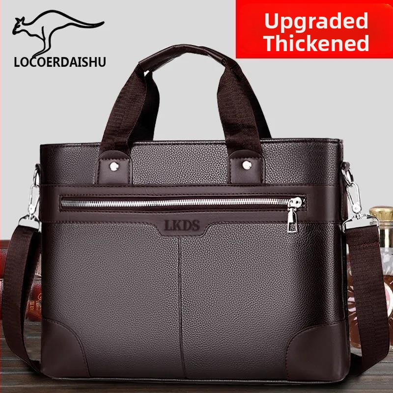 Biznesa soma — PU materiāls, 14 collu klēpjdators, PU iekšējā odere, piemērota biznesa ceļojumiem