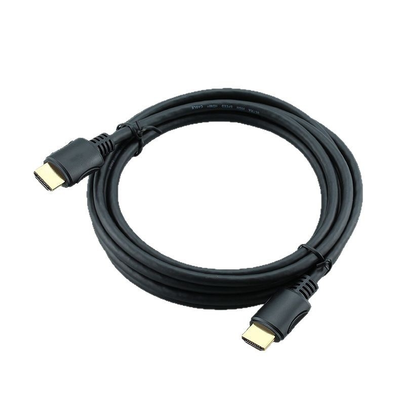 Cablu HDMI, model HDMI 04, cupru, acoperire argintie, adaptor, OEM/eticheta privată disponibilă