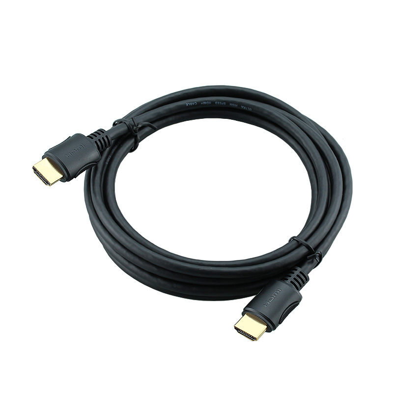 Cablu HDMI, model HDMI 04, cupru, acoperire argintie, adaptor, OEM/eticheta privată disponibilă
