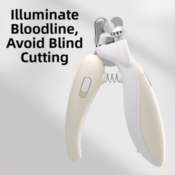 Kliešte na nechty pre domáce zvieratá s LED svetlom – pre mačky a psy, pre začiatočníkov