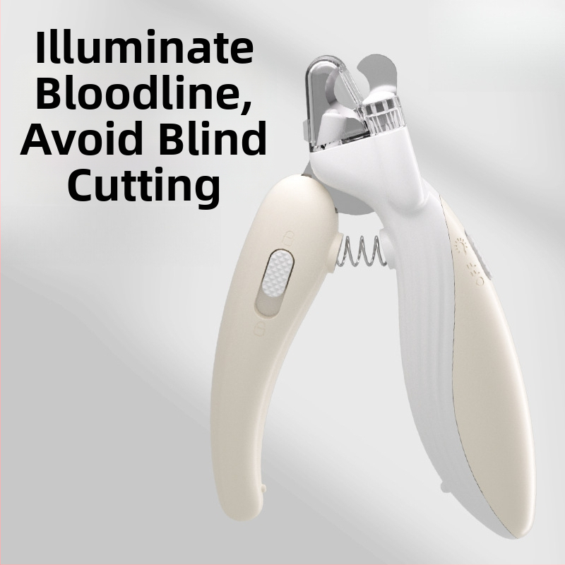 Kliešte na nechty pre domáce zvieratá s LED svetlom – pre mačky a psy, pre začiatočníkov