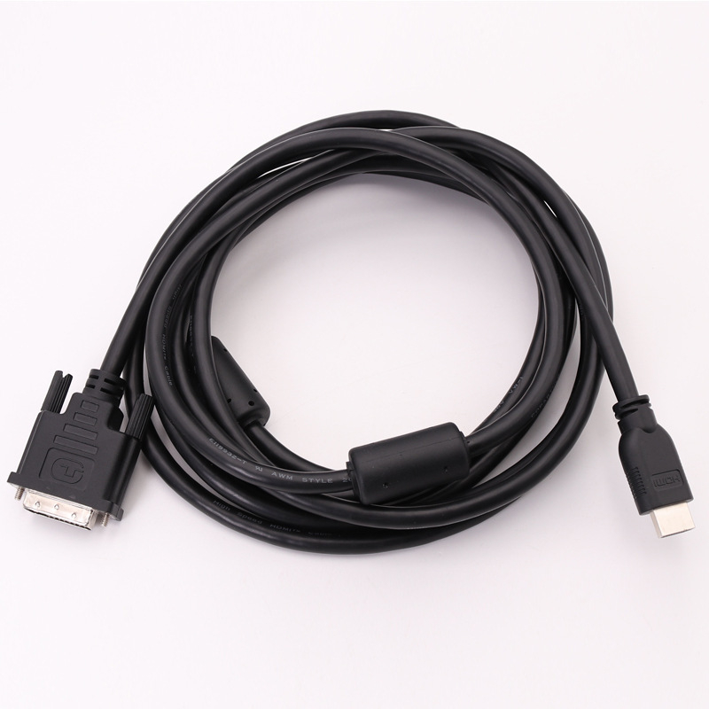Cablu adaptor VGA către DVI (24+1) – Interfață HDMI, Fir de cupru, Lungime 3,25 m, Compatibil PC