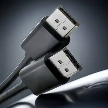 Cablu DP la MiniDP pentru TV, cablu adaptor, compatibil 4K/144 Hz, 1,5–1,8 m, oțel acoperit cu cupru, nichelat