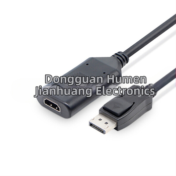 Adaptor DP la HDMI activ cu EDID integrat pentru afișare pe mai multe ecrane, interfață HDMI, cablu din cupru