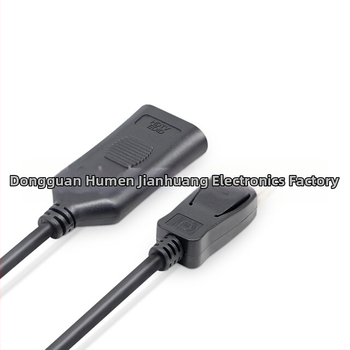 Adaptor DP la HDMI activ cu EDID integrat pentru afișare pe mai multe ecrane, interfață HDMI, cablu din cupru