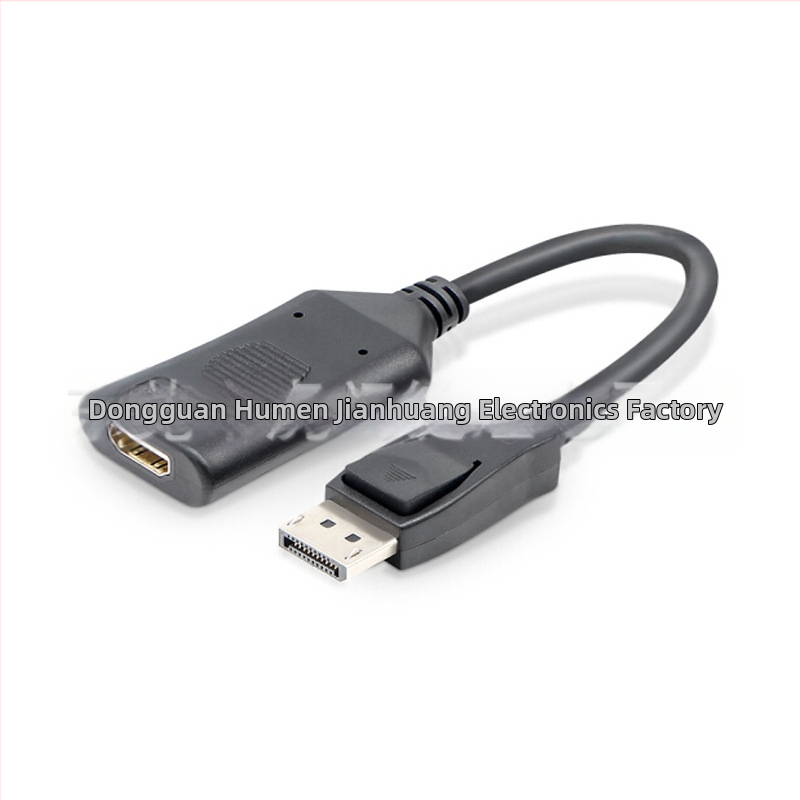 Adaptor DP la HDMI activ cu EDID integrat pentru afișare pe mai multe ecrane, interfață HDMI, cablu din cupru