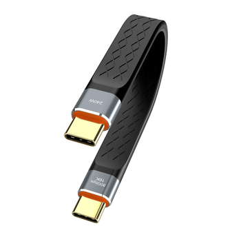 Cablu adaptor Type-C Thunderbolt 5 cu lățime de bandă 80Gbps, încărcare rapidă PD 240W, ieșire video 16K60Hz