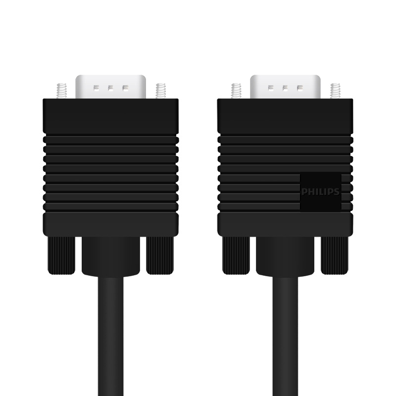 Philips cablu VGA extensie, model SWV6139A/93, VGA la VGA, cupru fără oxid, cablu adaptor