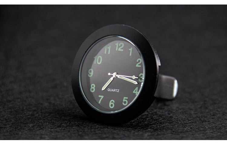 Ceas auto cu cuarț, carcasă circulară, marcă Calway, etichetă privată licențiată