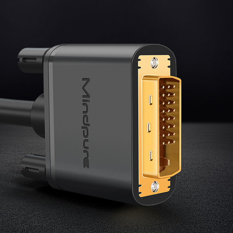 DVI na DVI kabel s pozlaćenim konektorima, CCS kabel, duljina 1–20 m, za televizore i računala