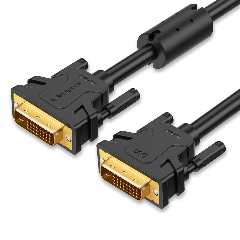 DVI na DVI kabel s pozlaćenim konektorima, CCS kabel, duljina 1–20 m, za televizore i računala