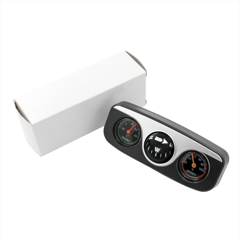 LC-3 automobilių kompasas su termometru ir higrometru, Jinggu, licencijuojamas privatus ženklas