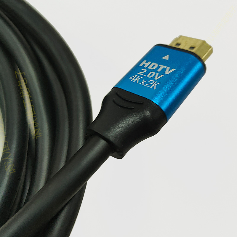 HDMI 2.0 kabel, duljina 1,5 m, bakarno-omotana čelična žica, zlatni konektori, kompatibilan s 4K/2K