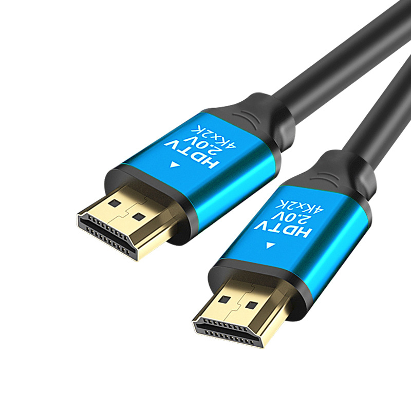 HDMI 2.0 kabel, duljina 1,5 m, bakarno-omotana čelična žica, zlatni konektori, kompatibilan s 4K/2K