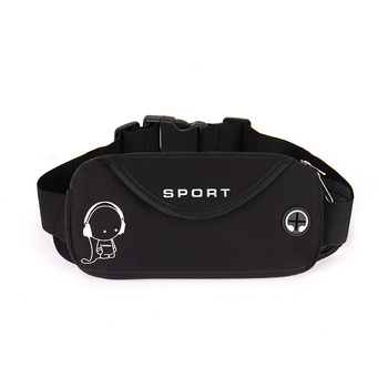 Borsetă de talie pentru copii, pentru sporturi în aer liber, unisex, material de diving, respirabil, impermeabil, ultraușor, extensibil, vară 2024