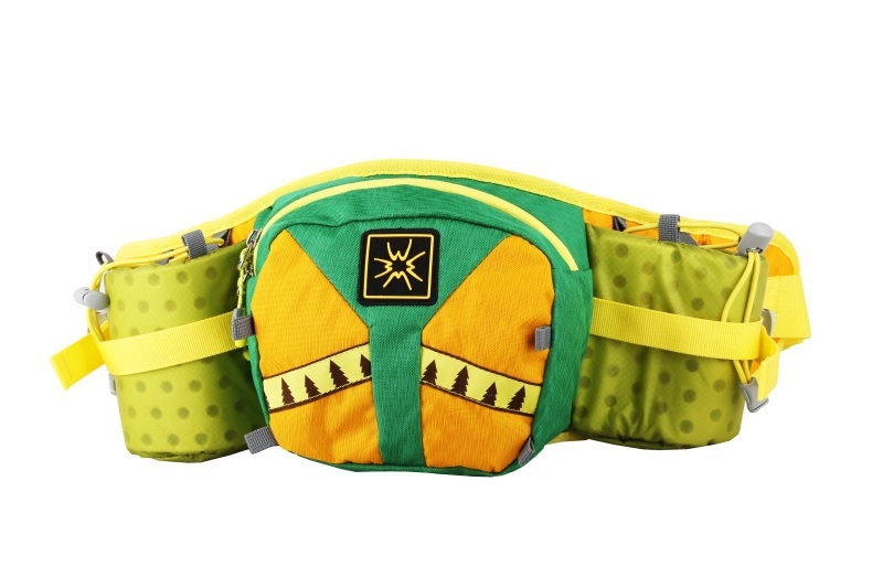 Sportska tašna oko struka za outdoor aktivnosti s dvije boce, najlon, unisex, otisak logotipa
