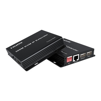 KVM plėstuvas 300 m, HDMI į RJ45, 1:1 perdavimas, modelis 300M, OEM apdorojimas