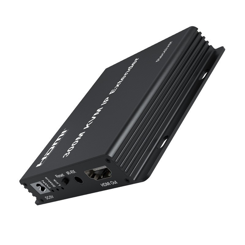 KVM plėstuvas 300 m, HDMI į RJ45, 1:1 perdavimas, modelis 300M, OEM apdorojimas