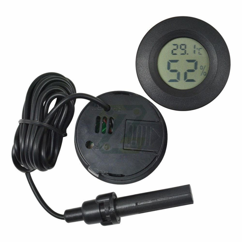 Ugrađeni digitalni mjerač temperature i vlage, s AG13 baterijom, unutarnja upotreba, Marka lx, Privatna oznaka dostupna