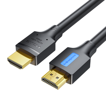 Cablu HDMI, HDMI 2.1, 8K compatibil, Conectori placati cu aur, Fir de cupru CCS, Lungime 0,5–10 m