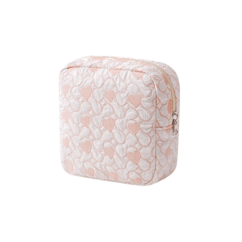 Torba za pohranu higijenskih jastučića i kozmetike s velikim otvorom, poliester, podstava poliester, motiv anime, putnički stil