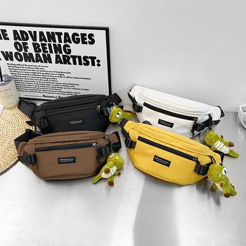 Deréktáska kültéri sportokra, crossbody, vízálló, személyre szabható, uniszex, geometrikus mintázat, logó nyomtatási lehetőség