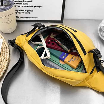 Deréktáska kültéri sportokra, crossbody, vízálló, személyre szabható, uniszex, geometrikus mintázat, logó nyomtatási lehetőség