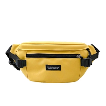 Deréktáska kültéri sportokra, crossbody, vízálló, személyre szabható, uniszex, geometrikus mintázat, logó nyomtatási lehetőség