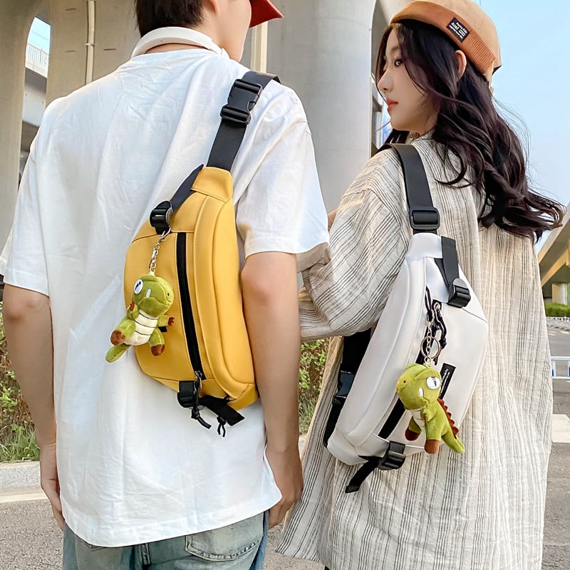 Deréktáska kültéri sportokra, crossbody, vízálló, személyre szabható, uniszex, geometrikus mintázat, logó nyomtatási lehetőség