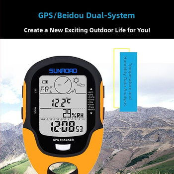 Beidou GPS daugiafunkcis rankinis laikrodis su altimetru, kompasu, barometru ir temperatūra
