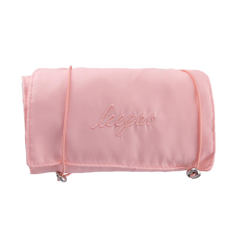 Odvojiva torbica za toaletne potrepštine, velika zapremina, prenosni kozmetički organizator, Oxford platno, odjeljak mokro-suhi