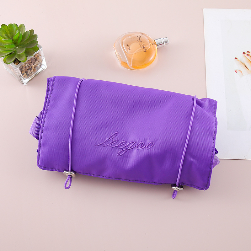 Odvojiva torbica za toaletne potrepštine, velika zapremina, prenosni kozmetički organizator, Oxford platno, odjeljak mokro-suhi