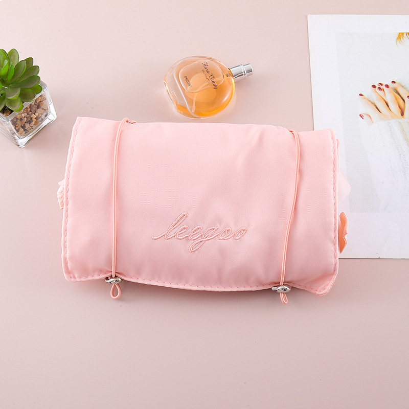 Odvojiva torbica za toaletne potrepštine, velika zapremina, prenosni kozmetički organizator, Oxford platno, odjeljak mokro-suhi