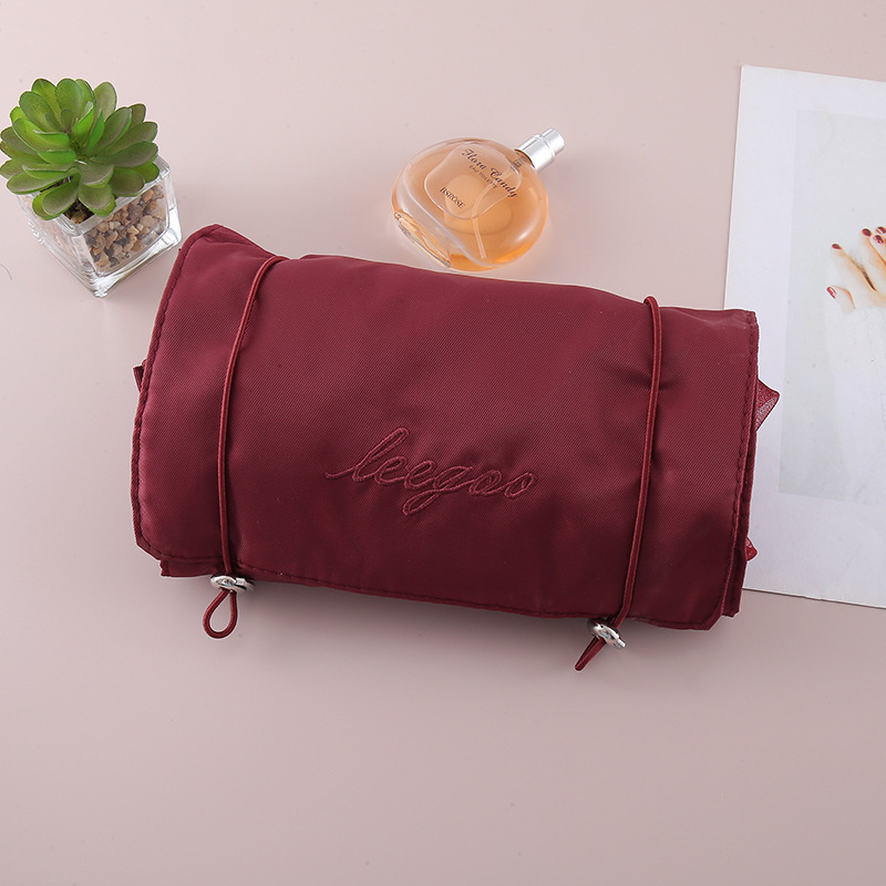 Odvojiva torbica za toaletne potrepštine, velika zapremina, prenosni kozmetički organizator, Oxford platno, odjeljak mokro-suhi