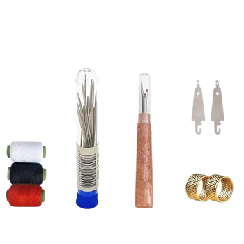 Σετ αποκοπής ραφών, 34 τεμάχια, χειροποίητες ατσάλινες βελόνα, λεπτές βελόνες ραφής, μοντέρνο στυλ