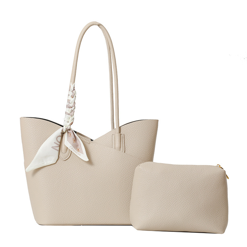 Geantă tip găleată, stil unisex, material PU, închidere cu fermoar, buzunar interior laminat cu fermoar