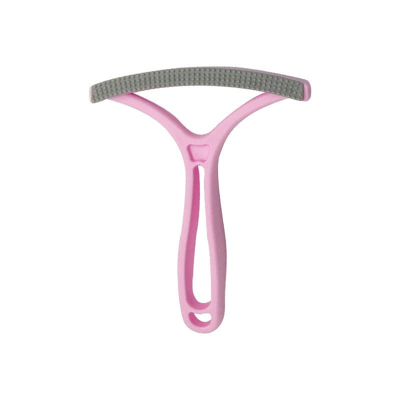 Yi chong Îndepărtător de păr pentru animale, design curbat, din plastic + TPR, pentru covoare, haine, canapele și paturi pentru animale